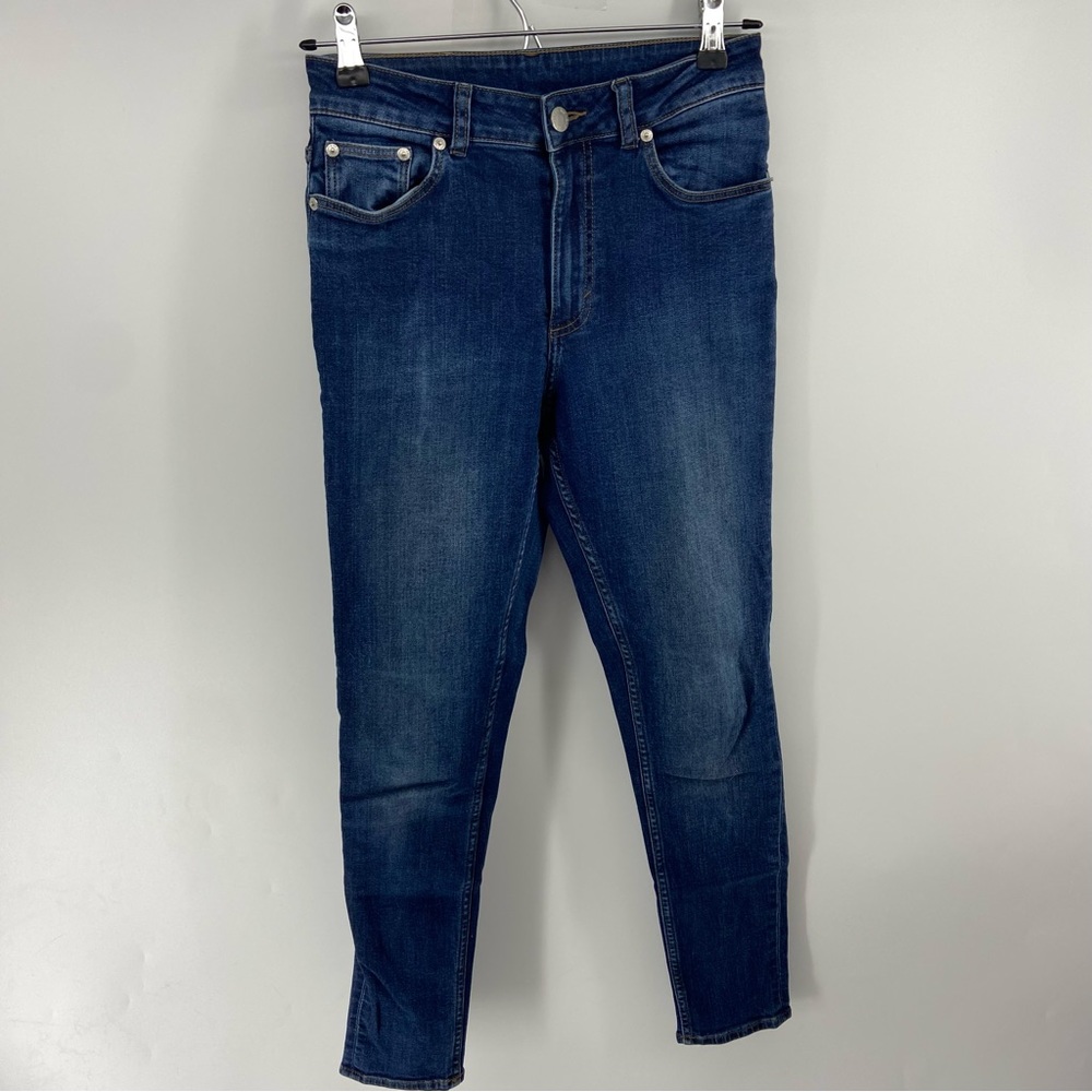 Cheap Monday High Skin Blue Blue Skinny Jeans